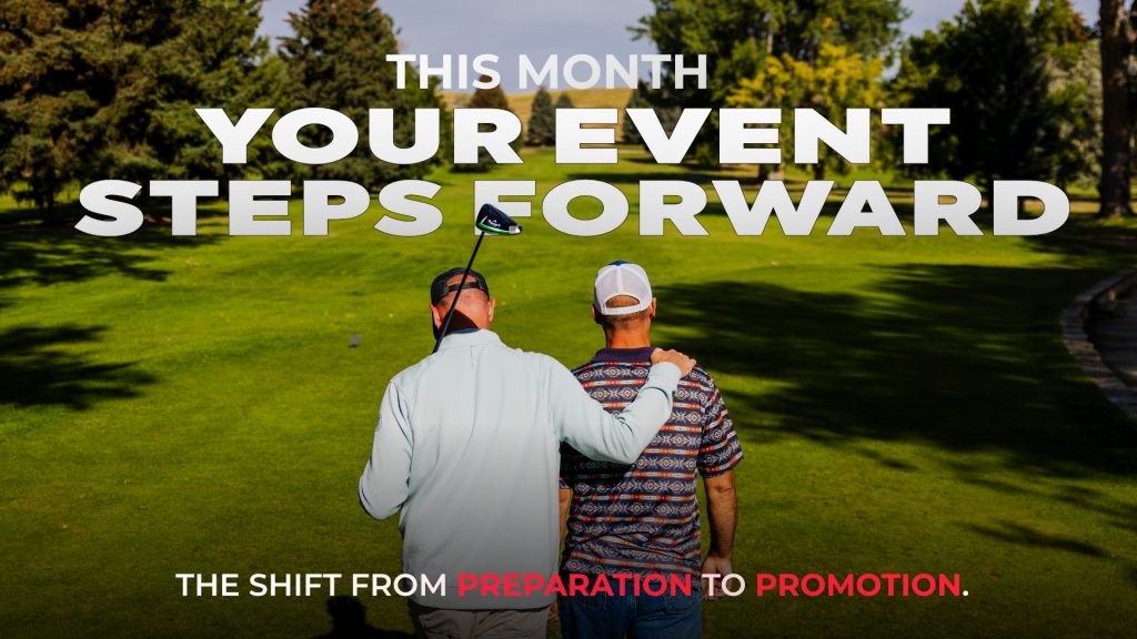 The Month Your Event Steps Forward