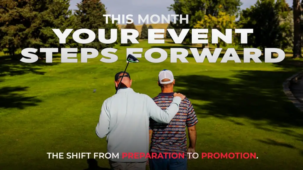pga professional and veteran walking down the fairway with golf club in hand