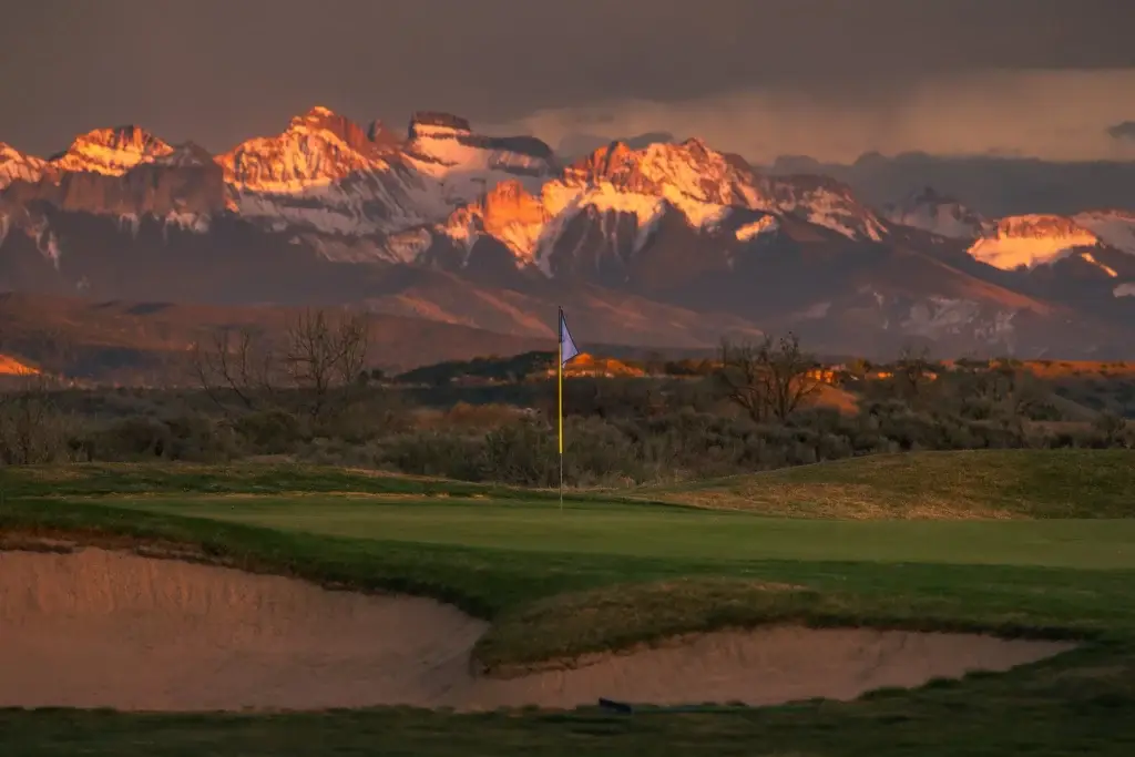 The Links at Cobble Creek, a public links-style 18-hole golf course in Montrose, Colorado
