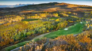 Cornerstone Club, a private Greg Norman-designed golf course set atop the Uncompahgre Plateau near Montrose, Colorado