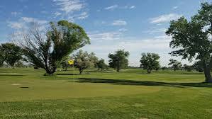 Golf course fairway at Las Animas Golf Course in Las Animas, Colorado