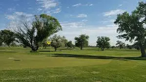 Golf course fairway at Las Animas Golf Course in Las Animas, Colorado