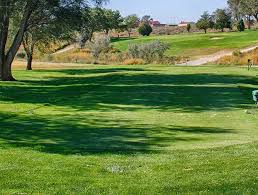 Golf course at Spreading Antlers Golf Course in Lamar, Colorado