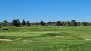 Golf course fairway at Washington County Golf Club in Akron, Colorado