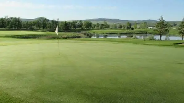 Fairways along the Yampa River at Yampa Valley Golf Course near Craig, Colorado