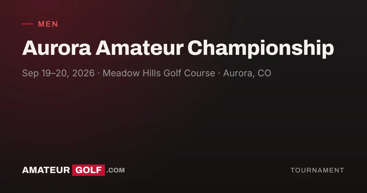 aurora-amateur-championship