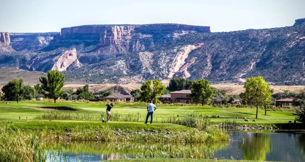 Adobe Creek National Golf Course in Fruita, Colorado