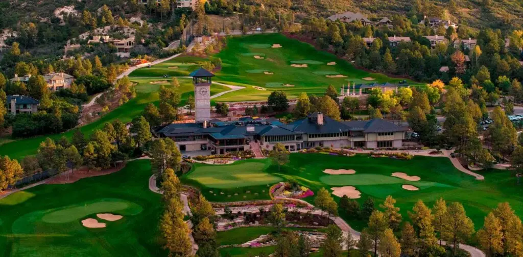 Castle Pines Golf Club in Castle Rock, Colorado