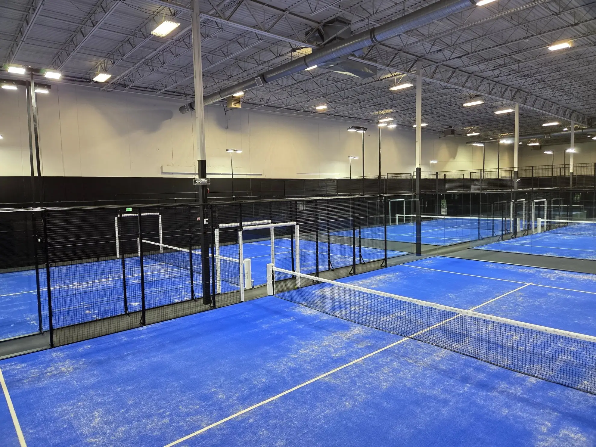 Racket Social Club padel courts in Englewood, Colorado