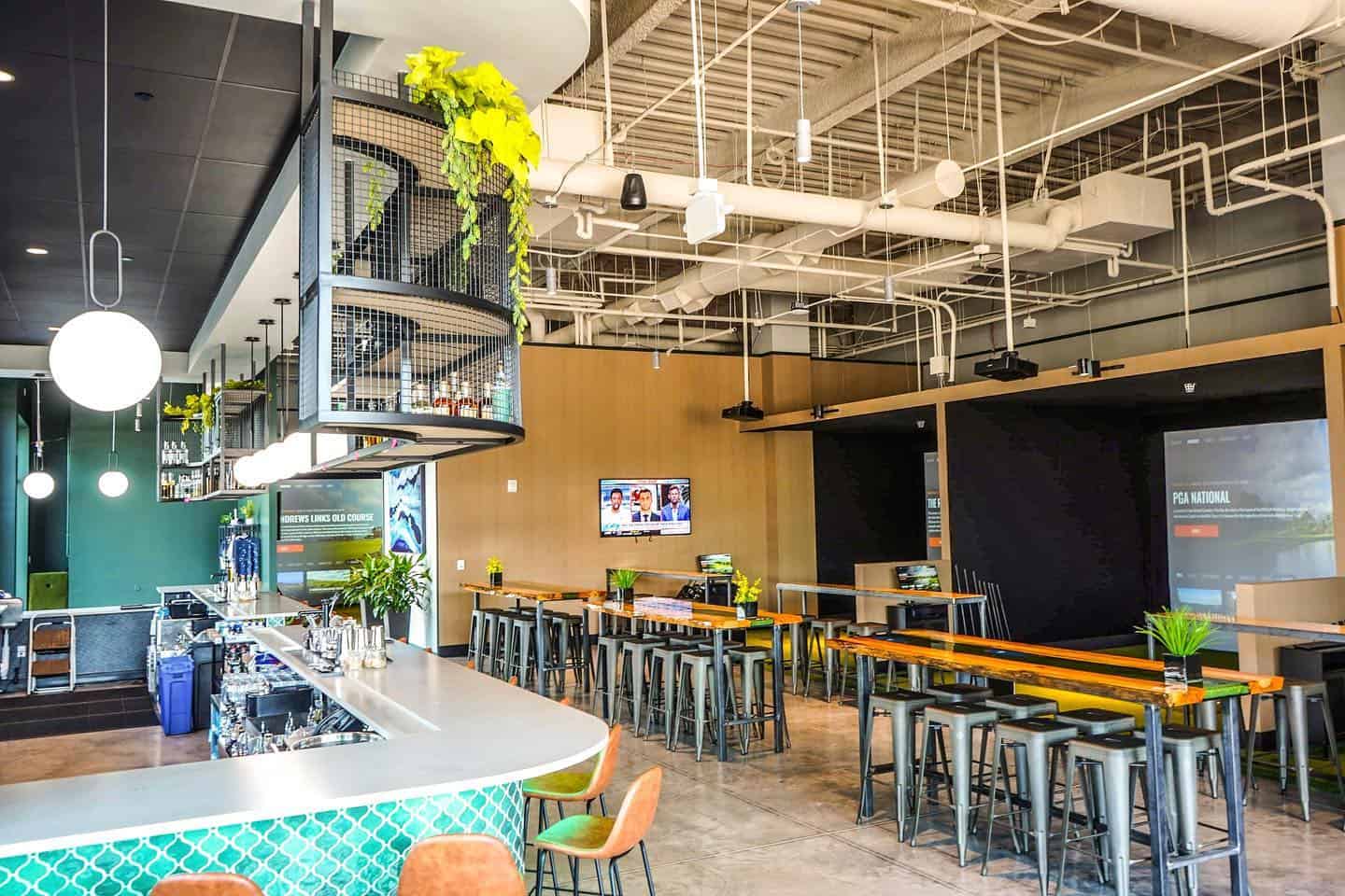 The Local Drive RiNo golf simulator bar in Denver, Colorado